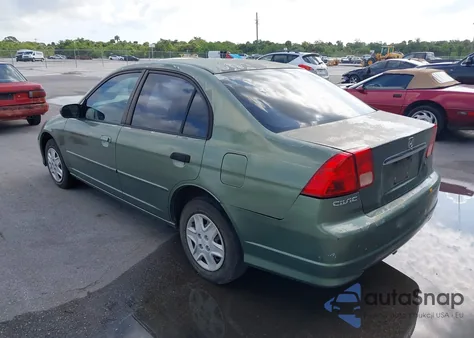 2004 Honda Civic Lx z USA, uszkodzony, nr VIN 2HGES16514H637118